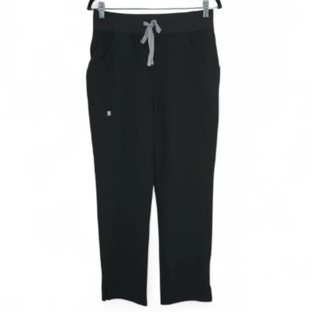 Figs Scrub Mens Pants Size M Black  Technically Collection Straight Nurse‎